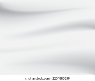 gewellter Stoff, silberner Wandstoff