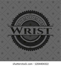 Wrist black badge