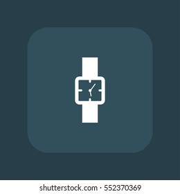 wrist hand watch icon vector, can be used for web and mobile design.