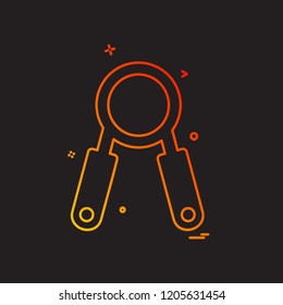Wrist icon design vector