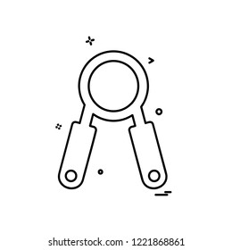 Wrist icon design vector