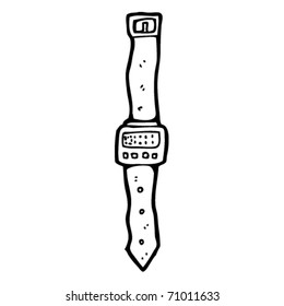 wrist watch cartoon