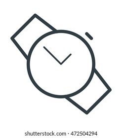 Wrist Watch Colored Vector Icon