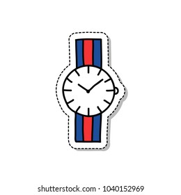 wrist watch doodle icon