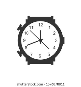 wrist watch hand watch vector icon watch, time, clock arm icon