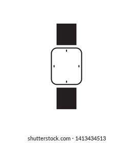 Wrist watch icon design vector. Modern style
