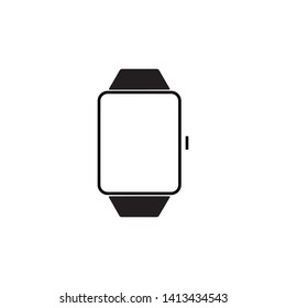 Wrist watch icon design vector. Modern style
