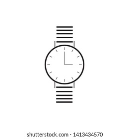 Wrist watch icon design vector. Modern style
