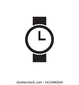 Wrist watch icon design vector. Modern style