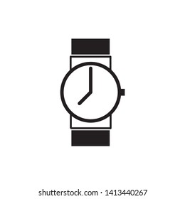 Wrist watch icon design vector. Modern style
