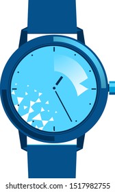 Wrist watch icon image vector illustration