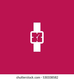 wrist watch icon vector, can be used for web and mobile design