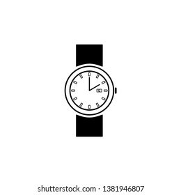 Wrist Watch Icon Vector Illustration - Vector