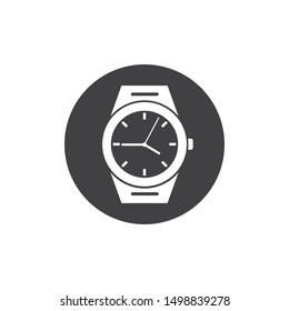 wrist watch icon vector template design template