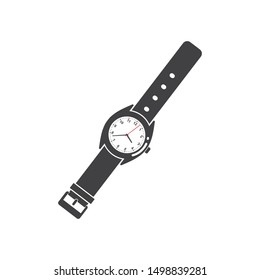wrist watch icon vector template design template