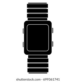 wrist watch isolated icon