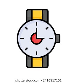 Wrist watch vector design, ready for premium use