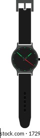 ilustración vectorial de reloj de pulsera