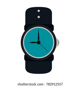 Wristwatch accesory isolated