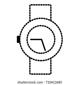 Wristwatch clock symbol