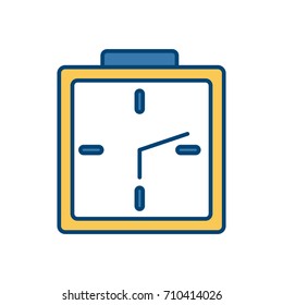 Wristwatch clock symbol