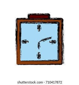 Wristwatch clock symbol