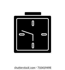 Wristwatch clock symbol