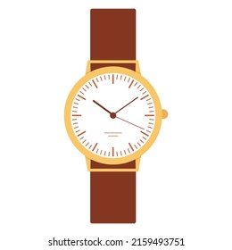 Wristwatch icon. Fashion accessory. Vector illustration - Shutterstock ID 2159493751