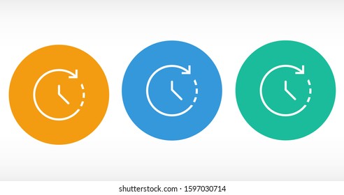 Wristwatch icon line. Drop shadow watch icon. line Men's hand watches accessory. Classic wrist watch icon.  line Isolated wristwatch black illustration. Watch logo concept. 