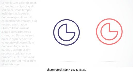 Wristwatch icon line. Drop shadow watch icon. line Men's hand watches accessory. Classic wrist watch icon.  line Isolated wristwatch black illustration. Watch logo concept. 
