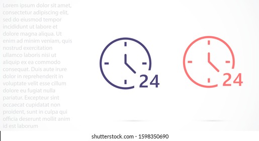 Wristwatch icon line. Drop shadow watch icon. line Men's hand watches accessory. Classic wrist watch icon.  line Isolated wristwatch black illustration. Watch logo concept. 