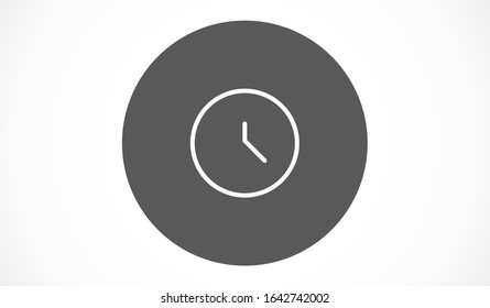Wristwatch icon line. Drop shadow watch icon. line Men's hand watches accessory. Classic wrist watch icon. line Isolated wristwatch black illustration. Watch logo concept.