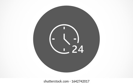 Wristwatch icon line. Drop shadow watch icon. line Men's hand watches accessory. Classic wrist watch icon. line Isolated wristwatch black illustration. Watch logo concept.
