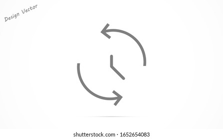 Wristwatch icon line. Drop shadow watch icon. line Men's hand watches accessory. Classic wrist watch icon.  line Isolated wristwatch black illustration. Watch logo concept. 