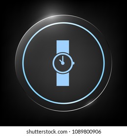 Wristwatch icon symbol