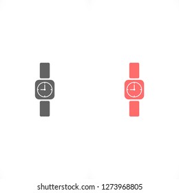 Wristwatch icon Vector icon