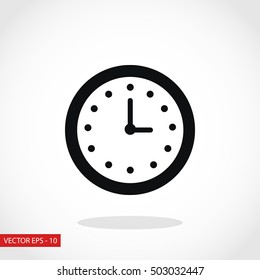wristwatch icon vector, flat design best vector icon