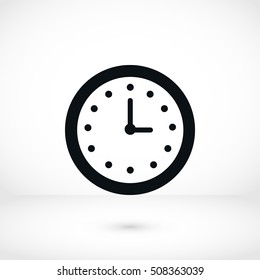 wristwatch icon vector, flat design best vector icon