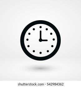 wristwatch icon vector, flat design best vector icon