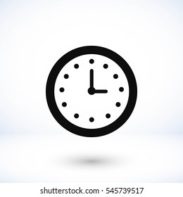 wristwatch icon vector, flat design best vector icon