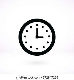 wristwatch icon vector, flat design best vector icon