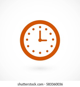 wristwatch icon vector, flat design best vector icon