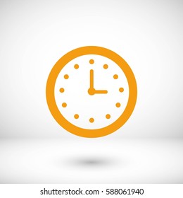 wristwatch icon vector, flat design best vector icon