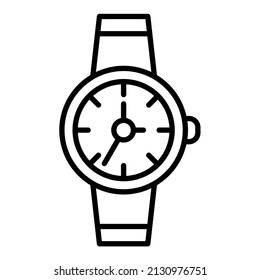 Wristwatch icon vector image. Can also be used for web apps, mobile apps and print media.