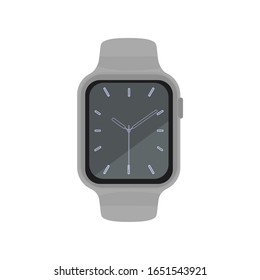 Wristwatch icon vector. Image of time vector