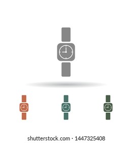 Wristwatch icon Vector icon . Lorem Ipsum Illustration design
