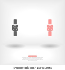 Wristwatch icon Vector icon . Lorem Ipsum Illustration design