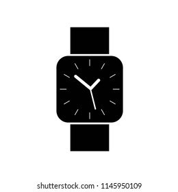 Wristwatch icon vector icon. Simple element illustration. Wristwatch symbol design. Can be used for web and mobile.