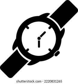 icono de reloj de pulsera símbolo vector plantilla sobre fondo blanco..eps