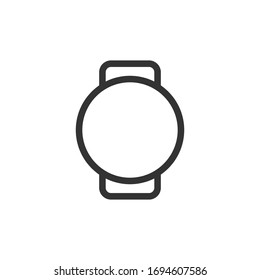 Wristwatch icon. Watch symbol modern, simple, vector, icon for website design, mobile app, ui. Vector Illustration